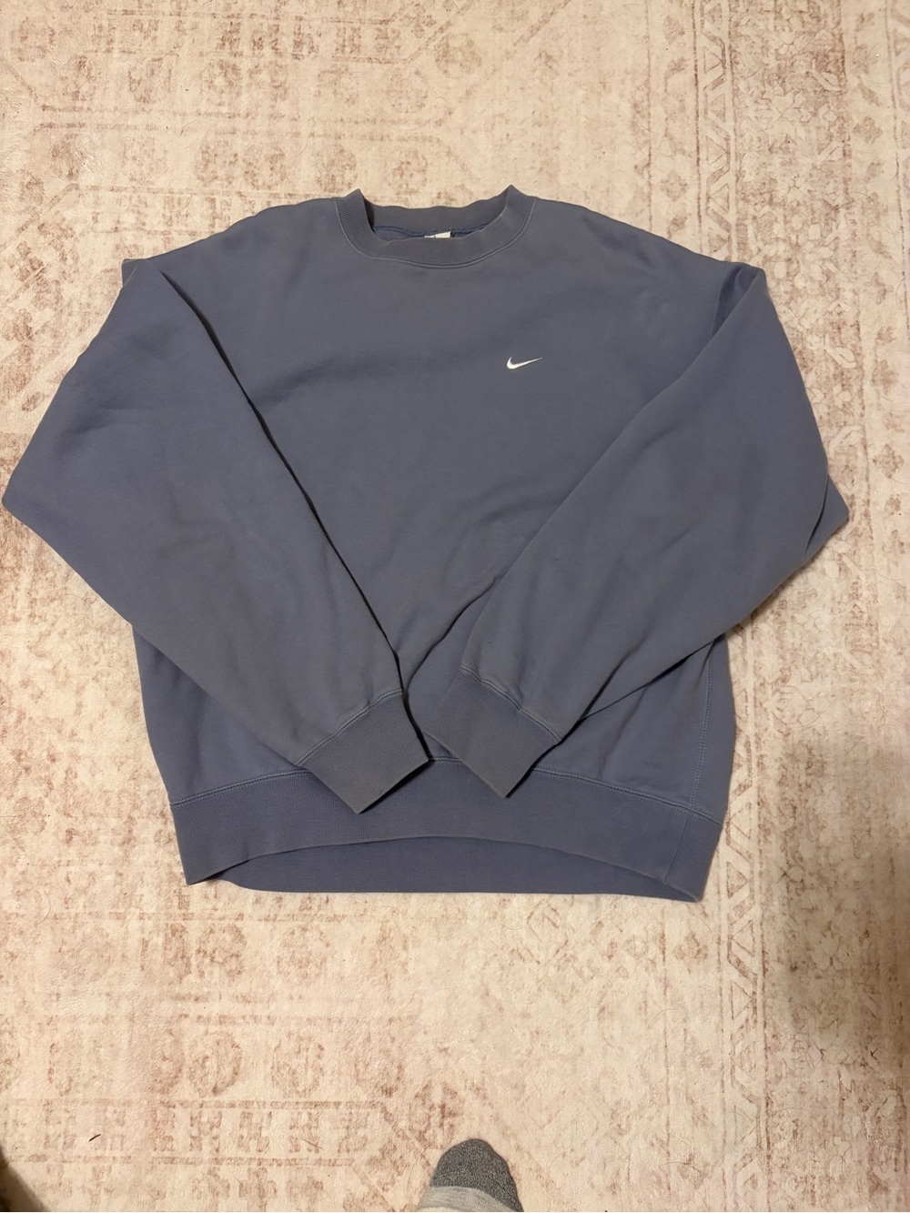 Nike Men's Dusty Blue Crewneck Sweatshirt